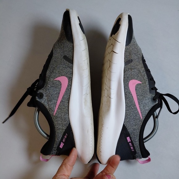 Nike Women's Flex Experience 8 RN Sneakers AJ5908-003 Grey Psychic Pink Size 11 - Picture 4 of 16